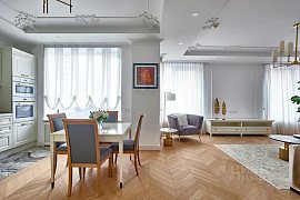 Продажа 3-х комнатной квартиры с дизайнерским ремонтом 122 кв.м на 4 этаже в ЖК Долина Сетунь, Москва, Минская улица, 2