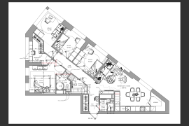 Продажа 4-х комнатной квартиры с дизайнерским ремонтом 100 кв.м на 6 этаже в ЖК «Headliner (Хэдлайнер), Москва, Шмитовский проезд, 39